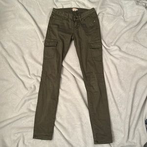 Olive Green Skinny Jeans